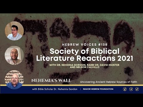 Hebrew Voices #139 – Society of Biblical Literature Reactions 2021