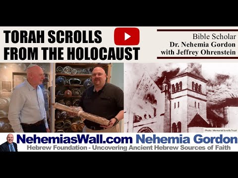 Hebrew Voices #101 – Torah Scrolls from the Holocaust