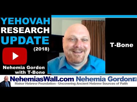 Hebrew Voices #87 – Yehovah Research Update (2018)